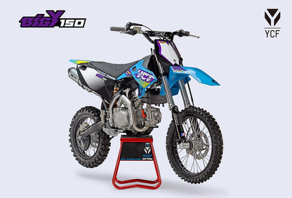 YCF BIGY 150 LICHTBLAUW