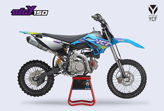 YCF BIGY 150 LICHTBLAUW