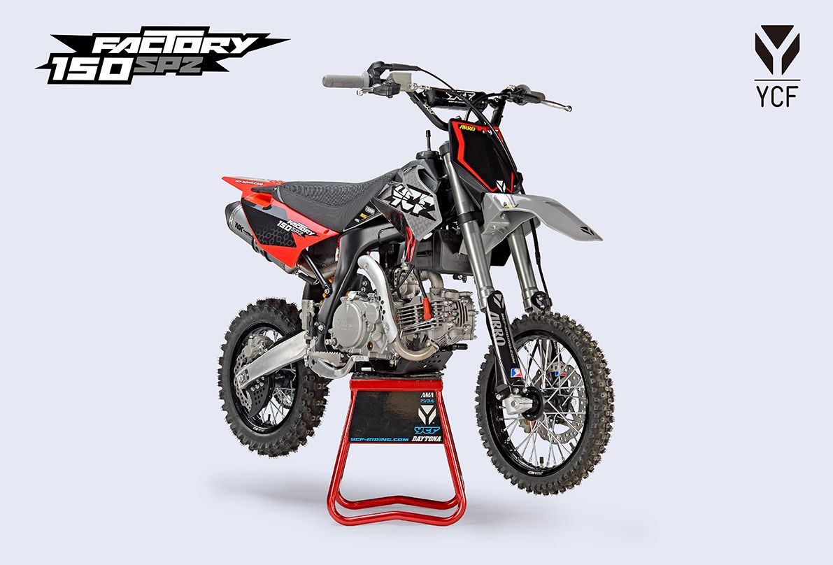 YCF FACTORY 150 SP2 GRIJS ROOD