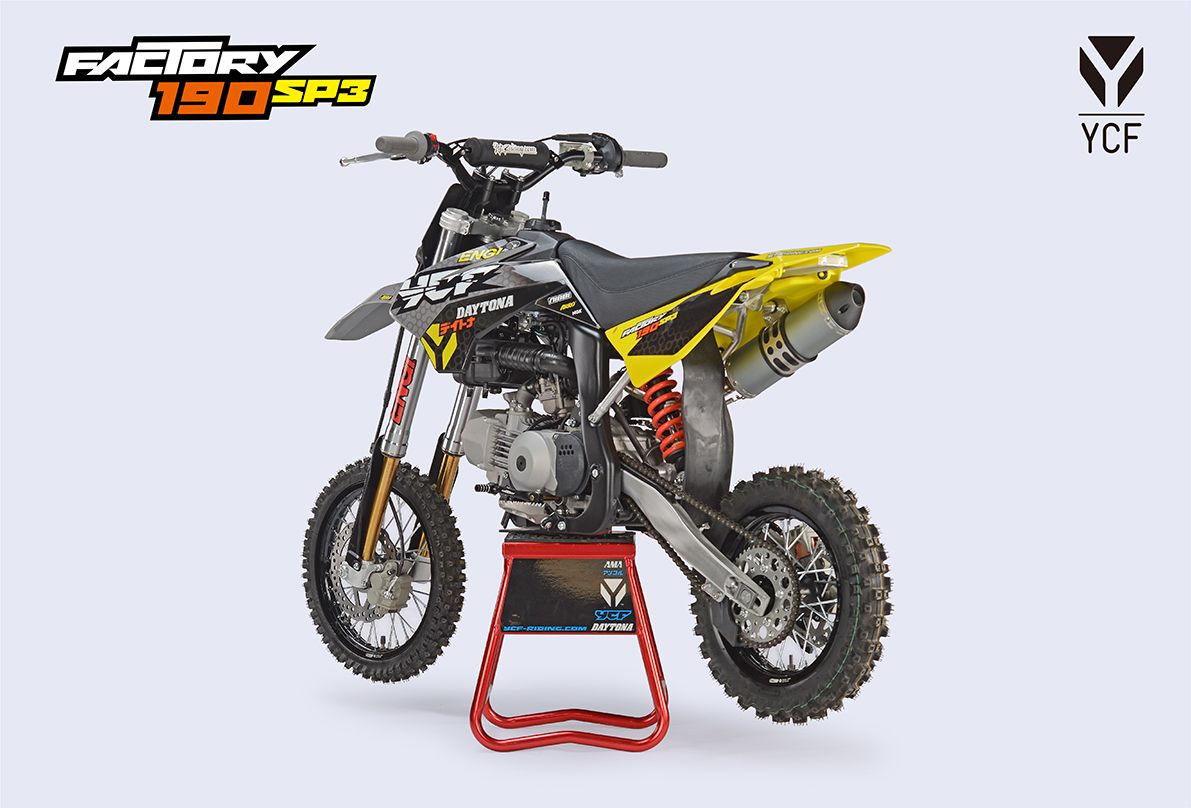 YCF FACTORY 190 SP3 DAYTONA GRIJS GEEL