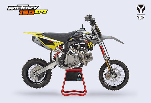 YCF FACTORY 190 SP3 DAYTONA GRIJS GEEL