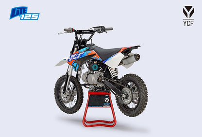 YCF LITE 125 BLAUW ORANJE
