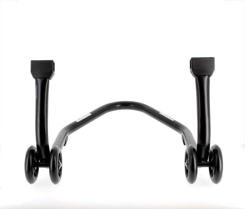 BIHR Home Track Paddock Stand Rear "L" Adapters Black with Black Wheels 