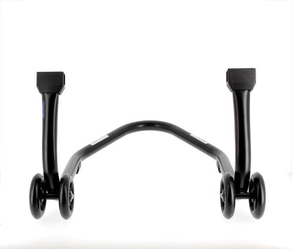BIHR Home Track Paddock Stand Rear "L" Adapters Black with Black Wheels 