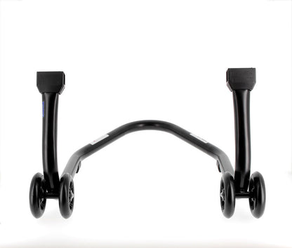 BIHR Home Track Paddock Stand Rear "V" Adapters Black with Black Wheels