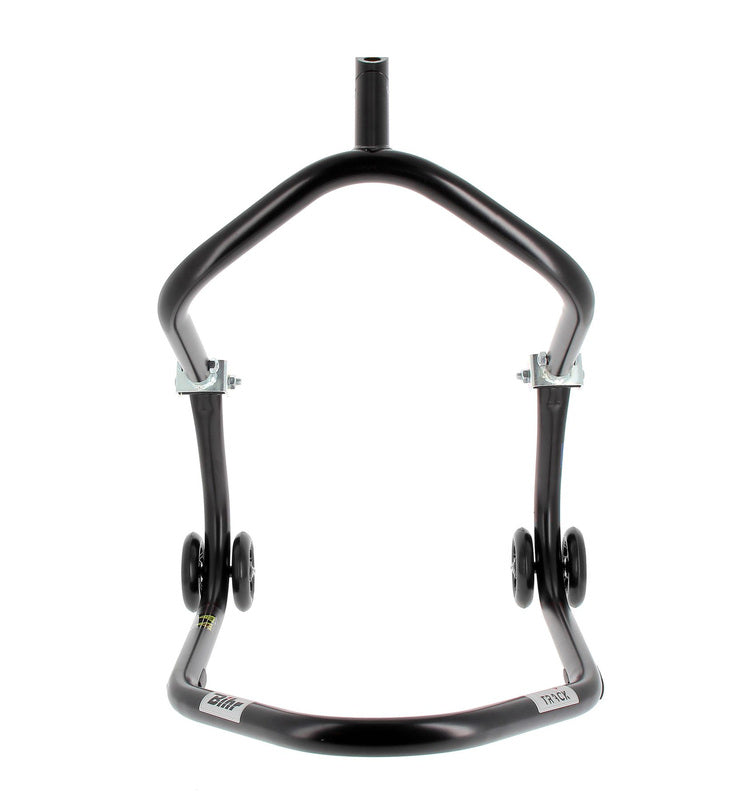 BIHR Home Track Paddock Stand Front Headset Black with Black Wheels