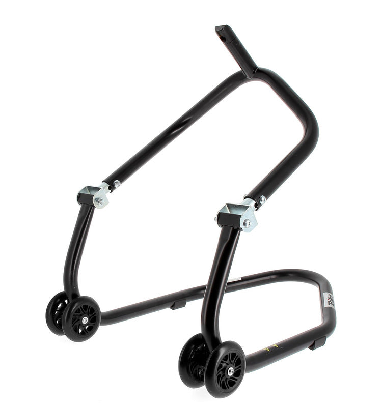 BIHR Home Track Paddock Stand Front Headset Black with Black Wheels