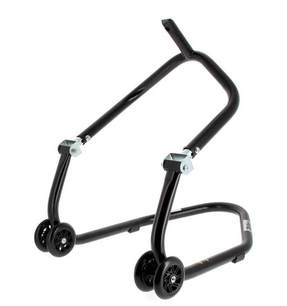 BIHR Home Track Paddock Stand Front Headset Black with Black Wheels