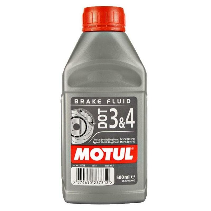 MOTUL DOT 3&amp;4 Brake Fluid - 500ml x12 