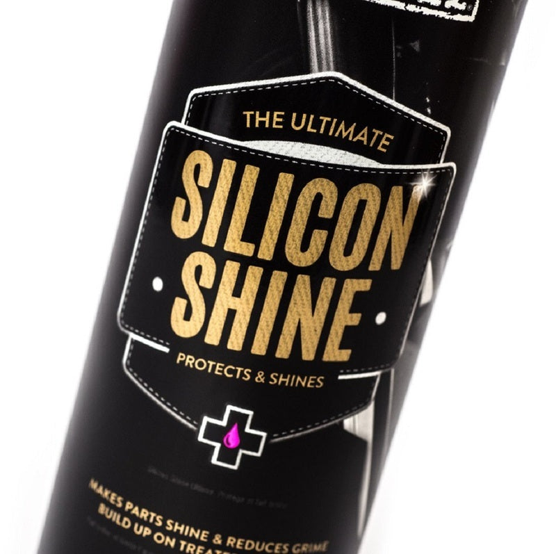 MUC-OFF Motorcycle Silicone Shine - spuitbus 500 ml X12