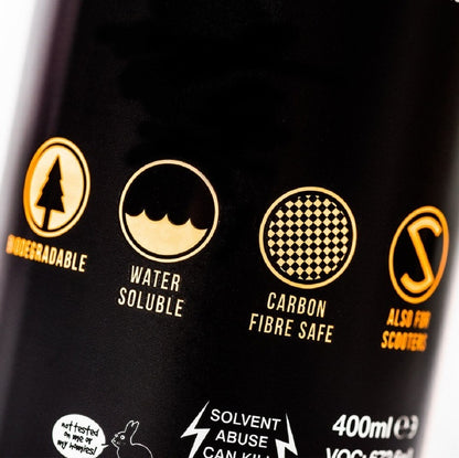 MUC-OFF Biodegradable Chain Cleaner - spray can 400 ml X12