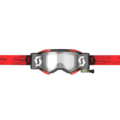 SCOTT Fury Goggle - White Chrome Works Lens