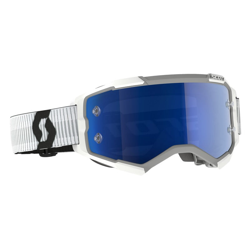 SCOTT Fury Goggle - White Chrome Works Lens