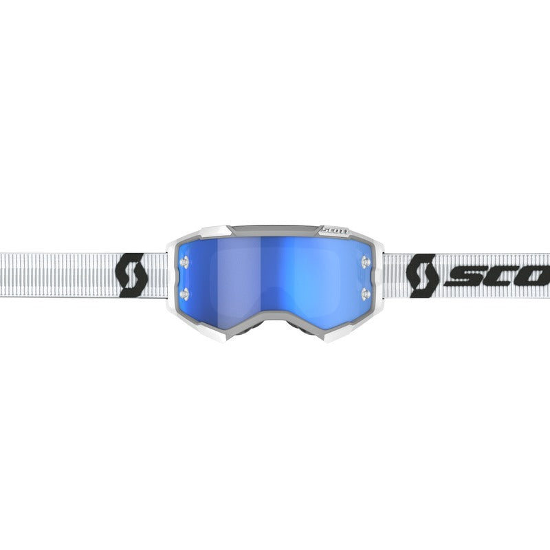 SCOTT Fury Goggle - White Chrome Works Lens