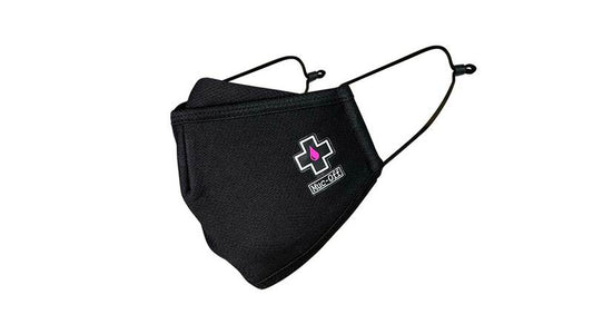 MUC-OFF Reusable Face Mask Black Size S