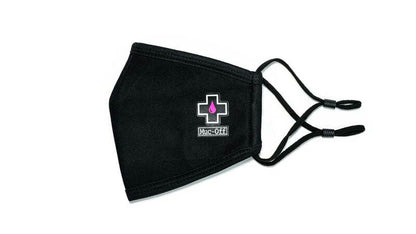 MUC-OFF Reusable Face Mask Black Size S