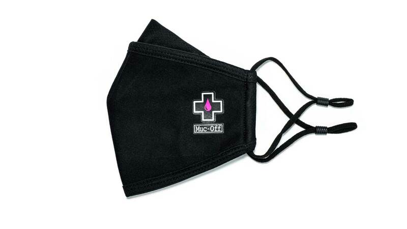MUC-OFF Reusable Face Mask Black Size S