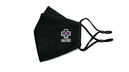MUC-OFF Reusable Face Mask Black Size S