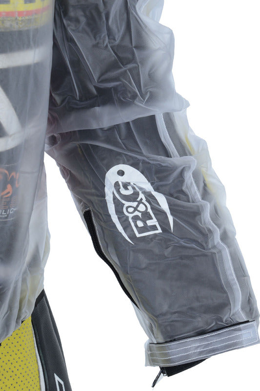 R&G RACING Racing Rain Jacket Transparent Size L