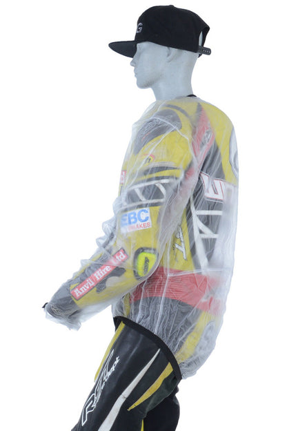 R&G RACING Racing Rain Jacket Transparent Size L