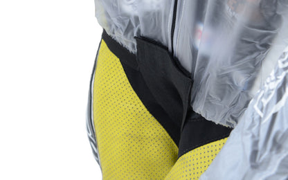 R&G RACING Racing Rain Jacket Transparent Size L