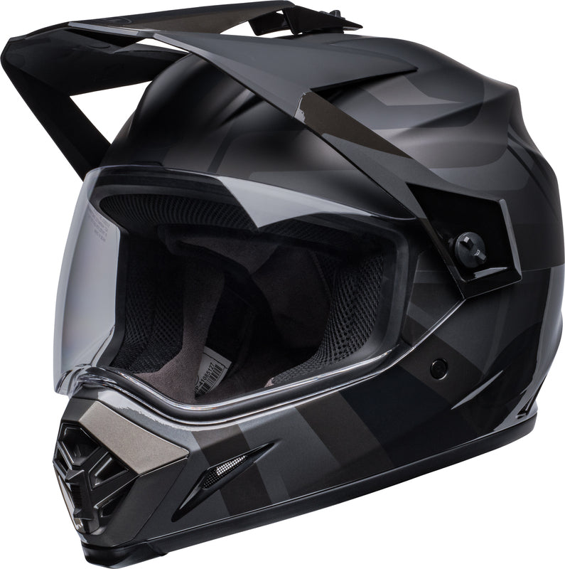 BELL MX-9 Adventure Mips Helm - Marauder Matte/Gloss Blackout