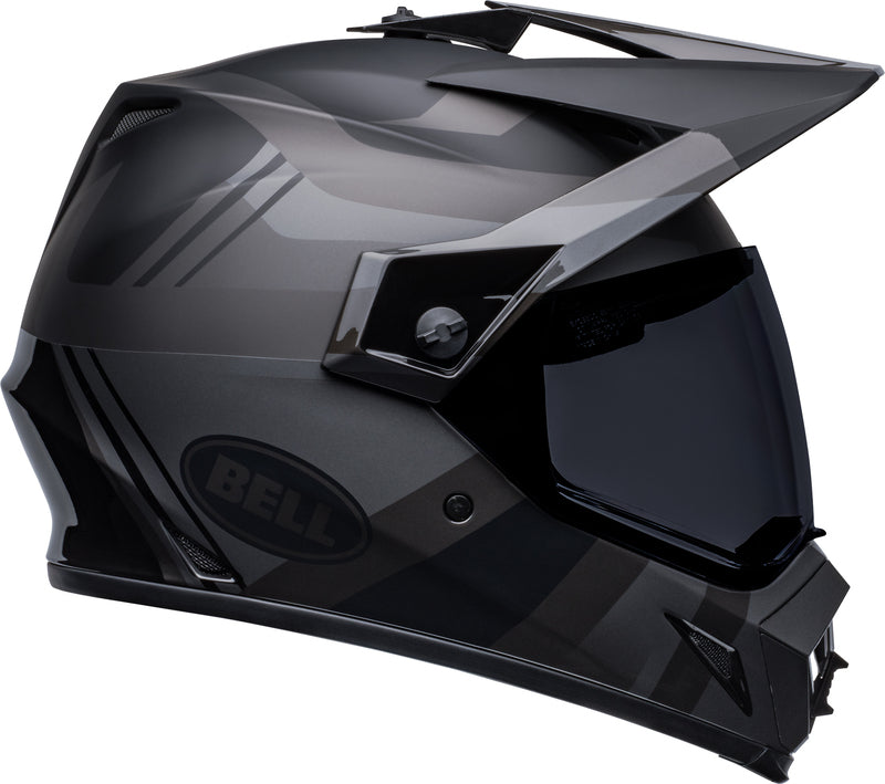 BELL MX-9 Adventure Mips Helm - Marauder Matte/Gloss Blackout