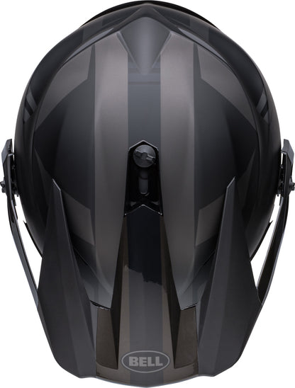 BELL MX-9 Adventure Mips Helm - Marauder Matte/Gloss Blackout