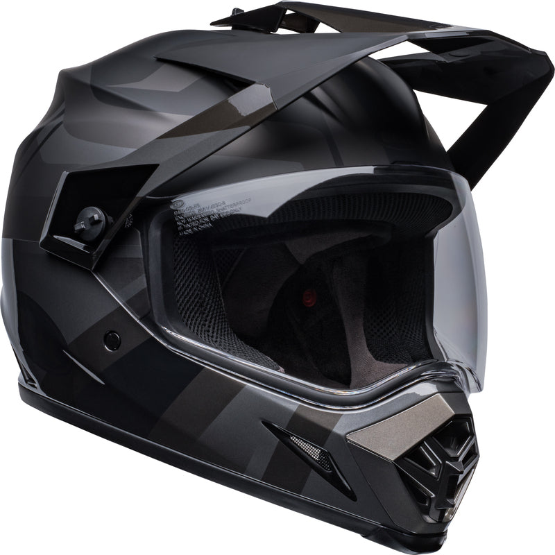 BELL MX-9 Adventure Mips Helm - Marauder Matte/Gloss Blackout