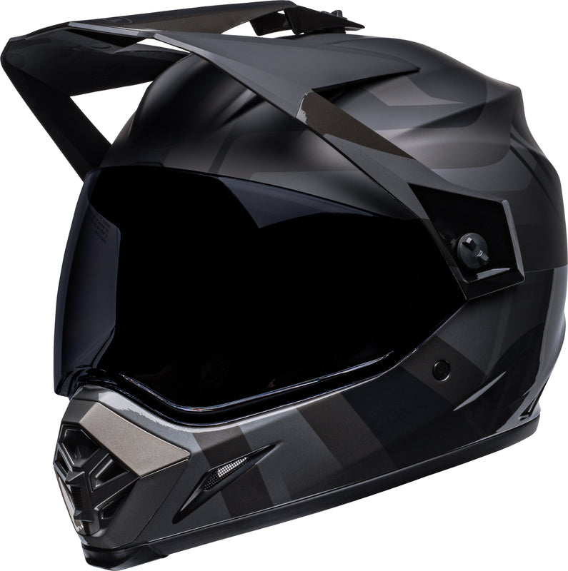 BELL MX-9 Adventure Mips Helm - Marauder Matte/Gloss Blackout