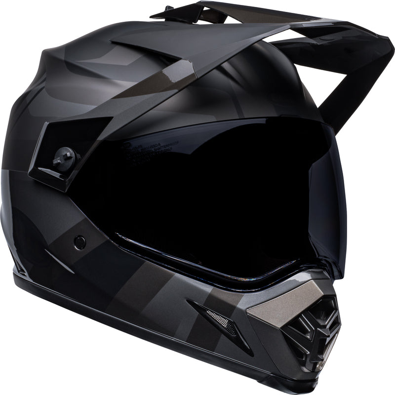 BELL MX-9 Adventure Mips Helm - Marauder Matte/Gloss Blackout