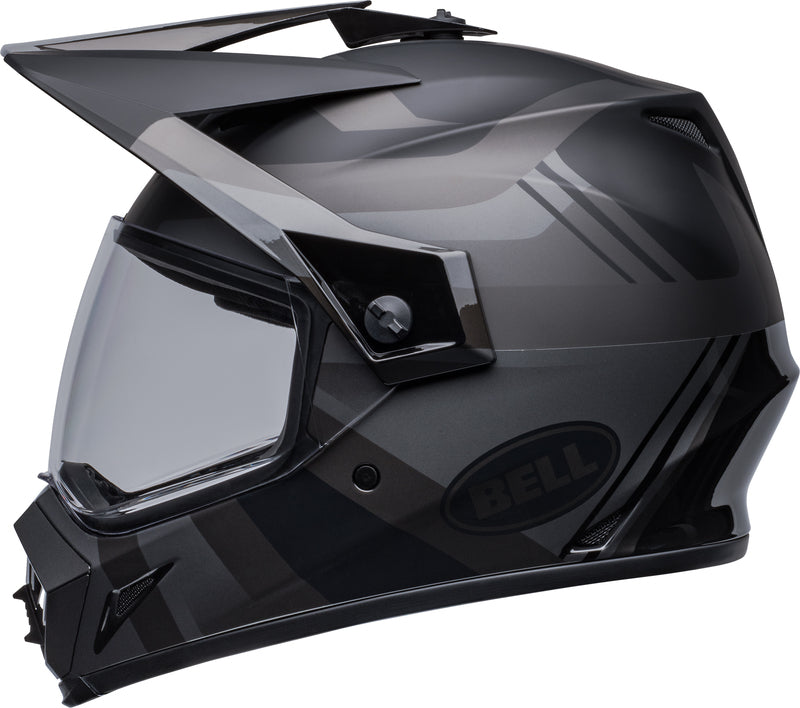 BELL MX-9 Adventure Mips Helm - Marauder Matte/Gloss Blackout