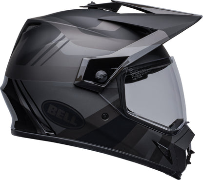 BELL MX-9 Adventure Mips Helm - Marauder Matte/Gloss Blackout