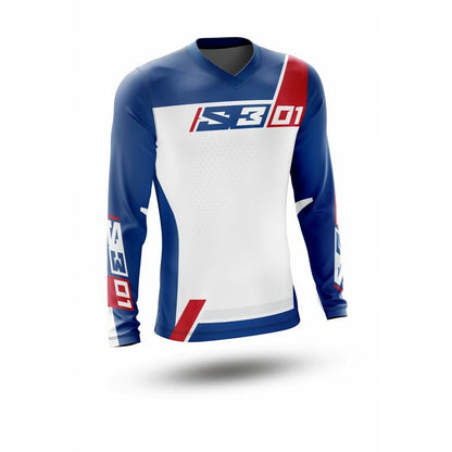 S3 Collection 01 Jersey - Patriot Red/Blue Size S