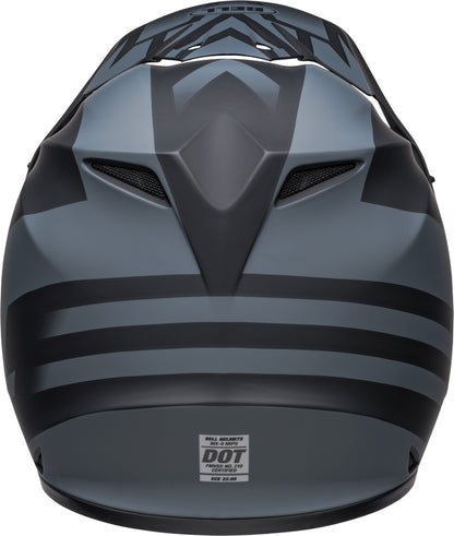 BELL MX-9 Mips Helm - Disrupt Matte Classic Blue/Hi-Viz Yellow