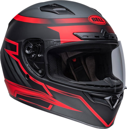 BELL Qualifier DLX Mips Helmet - Raiser Matte Black/Crimson
