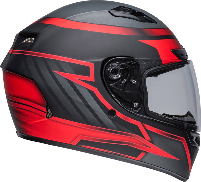 BELL Qualifier DLX Mips Helmet - Raiser Matte Black/Crimson