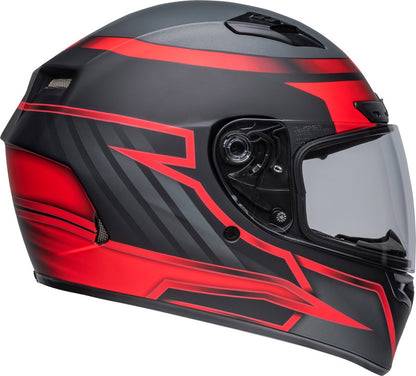 BELL Qualifier DLX Mips Helmet - Raiser Matte Black/Crimson
