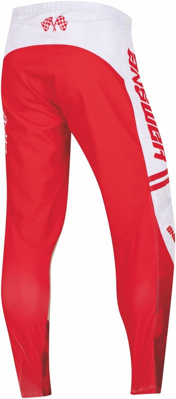 ANSWER Arkon Trials pants - red/white
