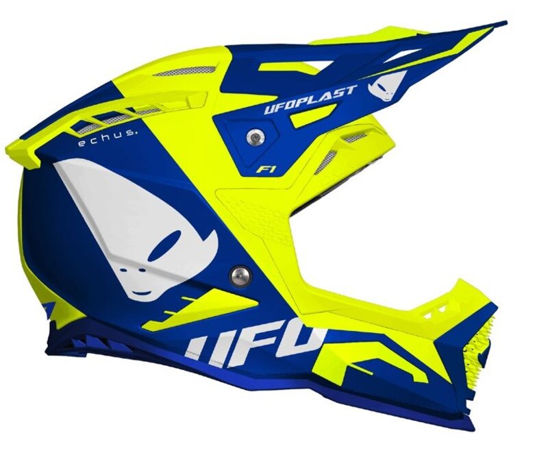 UFO Echus Helmet - neon yellow