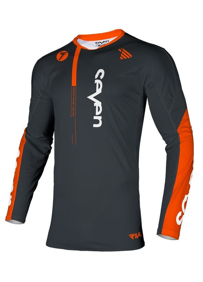 SEVEN Rival Rift youth Jersey - charcoal