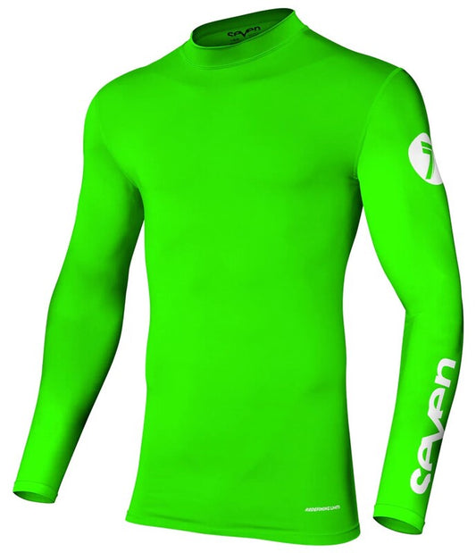 SEVEN Zero Compressions jersey - flo green