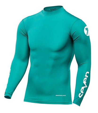 SEVEN Zero Compressions jersey - flo green