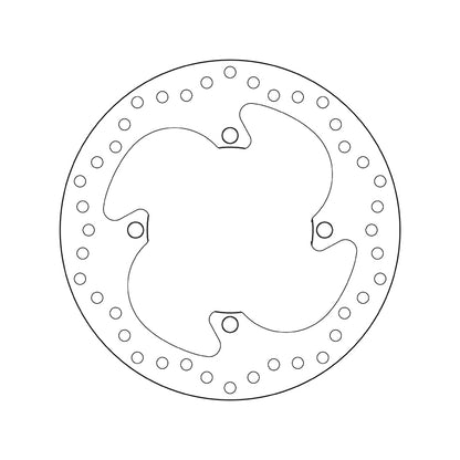 BREMBO Serie Oro ronde vaste remschijf
