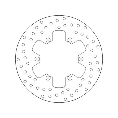 BREMBO Serie Oro ronde vaste remschijf