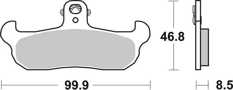 BREMBO Street Remblokken - 07BB0907 Carbon Ceramic