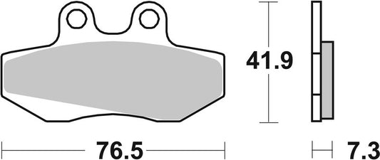 BREMBO Street Remblokken - 07GR1406 Carbon Ceramic