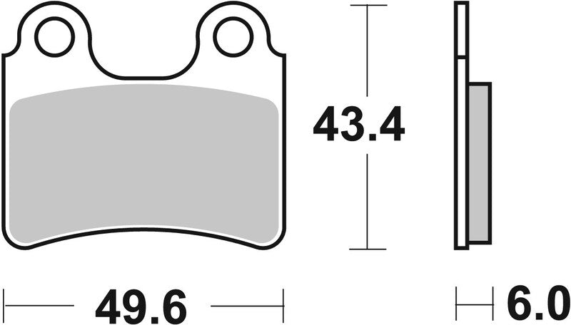 BREMBO Street Remblokken - 07GR5804 Carbon Ceramic