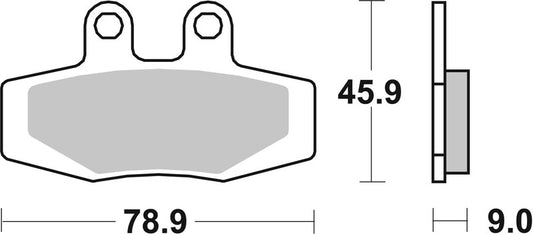 BREMBO Street Remblokken - 07GR6407 Carbon Ceramic