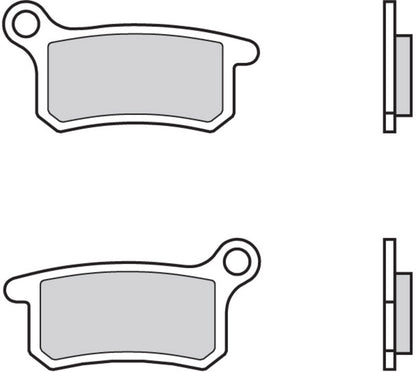 BREMBO Off-Road Remblokken - 07GR69SD Gesinterd metaal